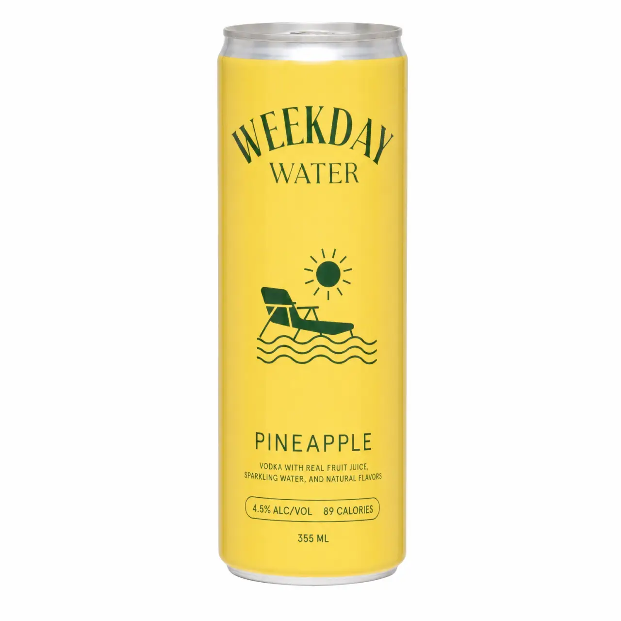 Weekday Water Pineapple 355ml