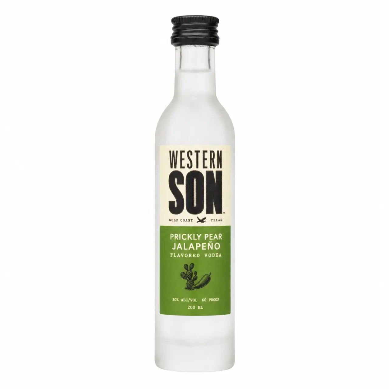 Western Son Prickly Pear Jalapeño Vodka 200ml