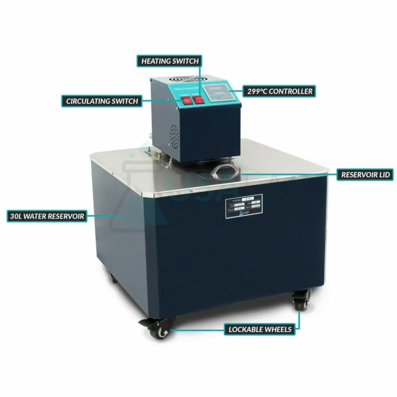 USA Lab 200°C 50L Recirculating Heater RH-50L 18.3L/Min