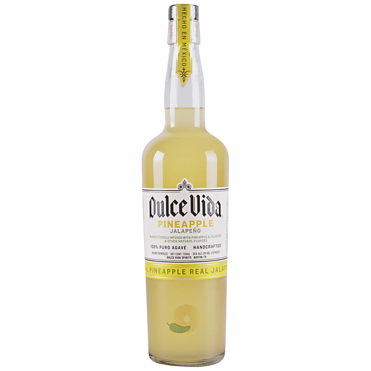 Dulce Vida Pineapple Jalapeño Tequila 750ml