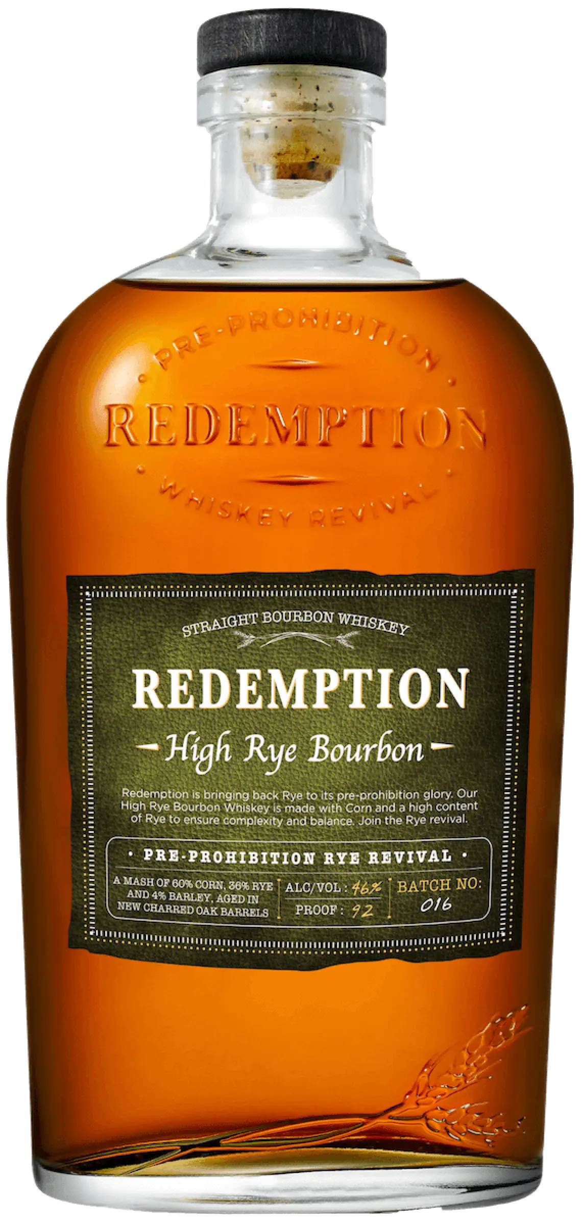 Redemption High Rye Bourbon 750ml