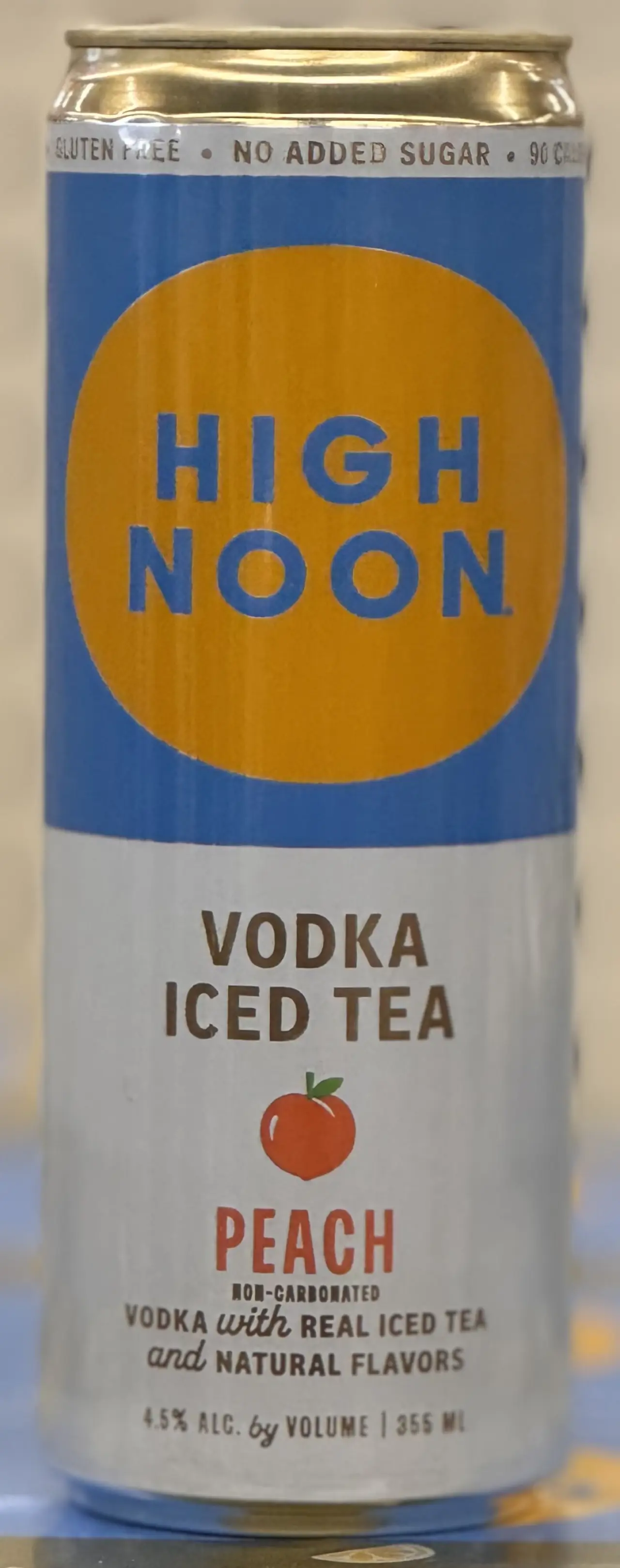 High Noon Peach Iced Tea 355ml