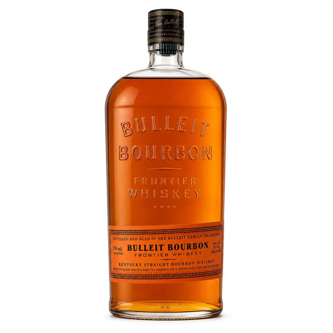 Bulleit Bourbon Frontier Whiskey 750ml