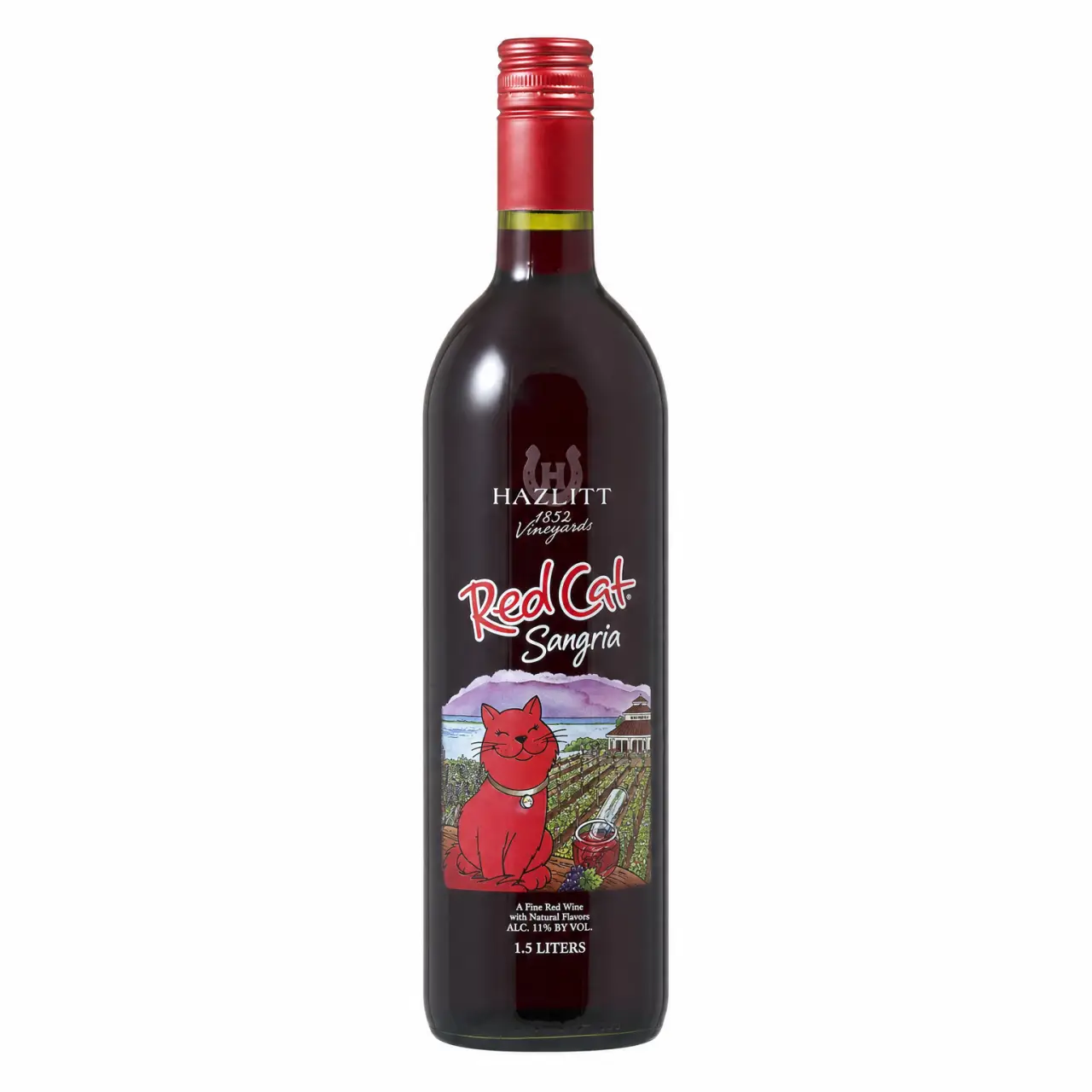 Hazlitt Red Cat Sangria 1.5L