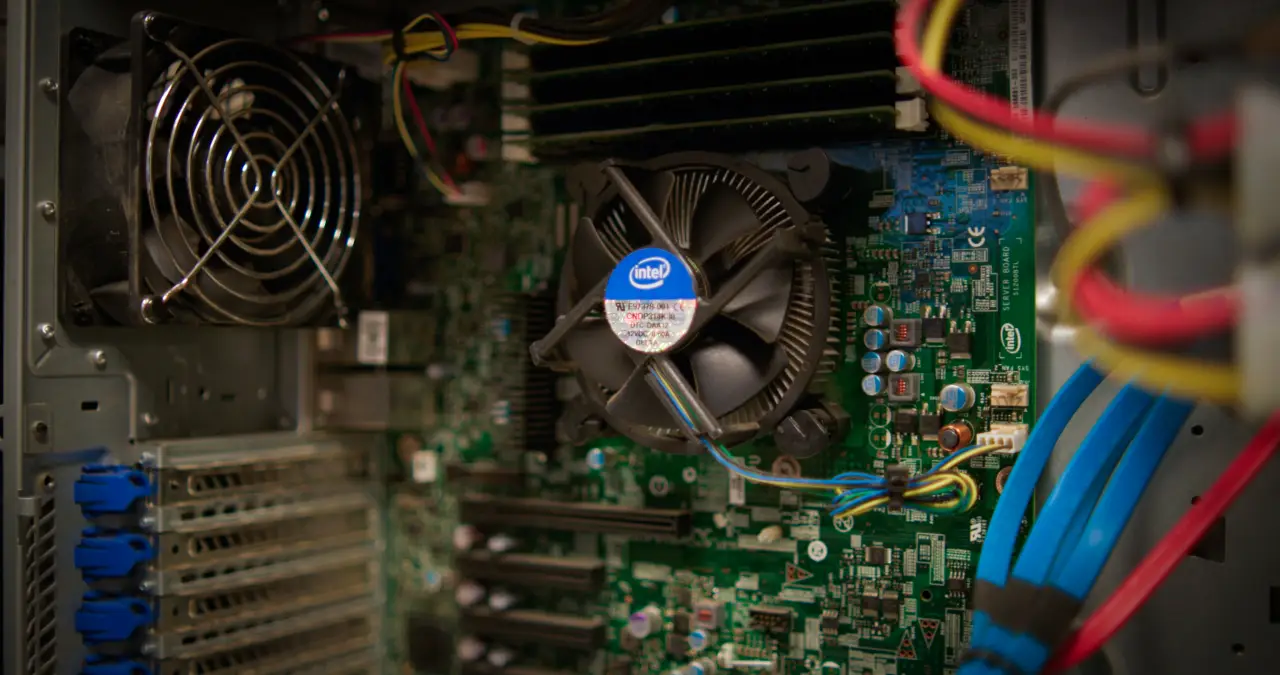 Inside a business workstation serviced by LyteSpeed