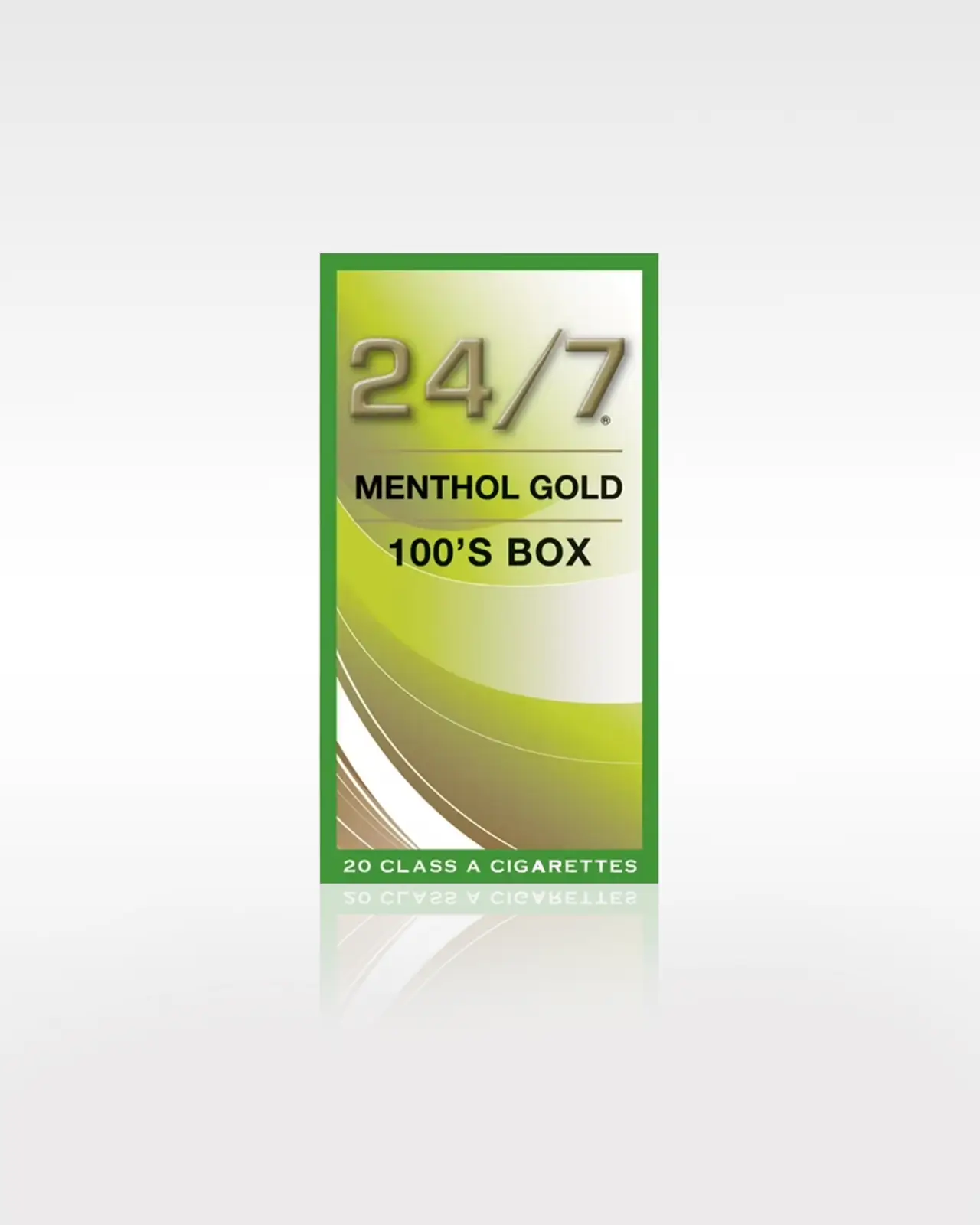 24/7 Menthol Gold 100