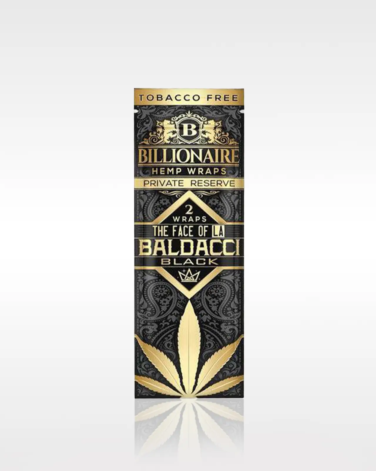 Billionaire Hemp Wraps (2 pk) - Baldacci Black