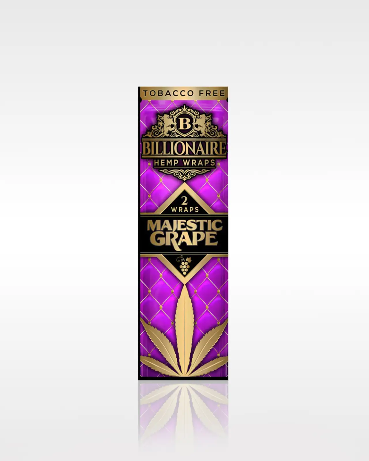 Billionaire Hemp Wraps (2 pk) - Majestic Grape