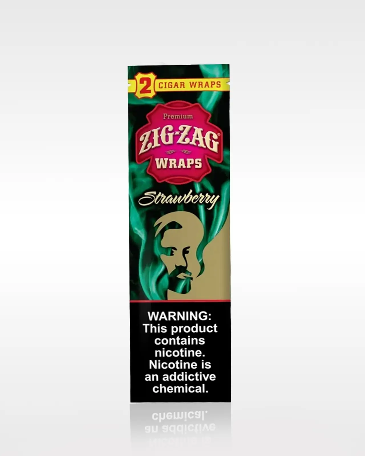 Zig Zag Wraps PP (2 PK) - Strawberry