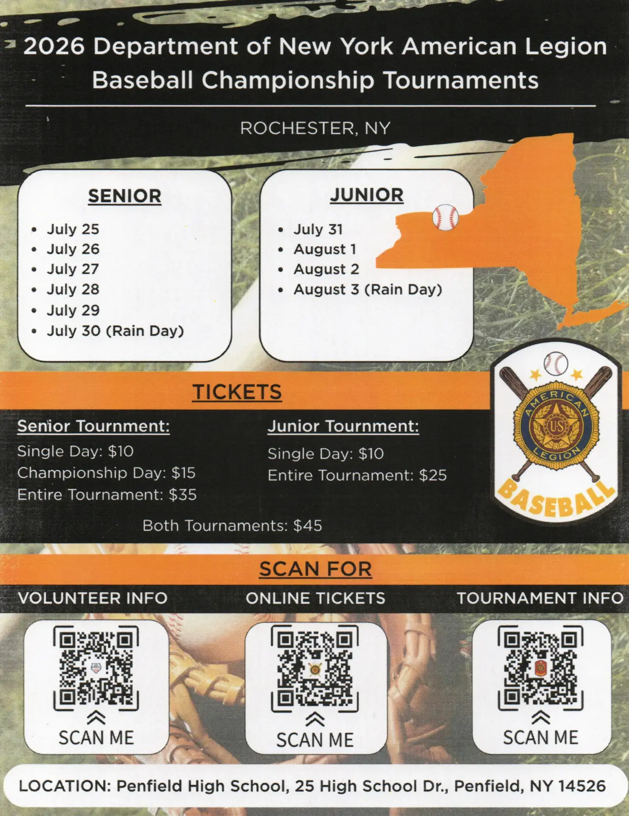 2026 American Legion Baseball Championship Tournaments
