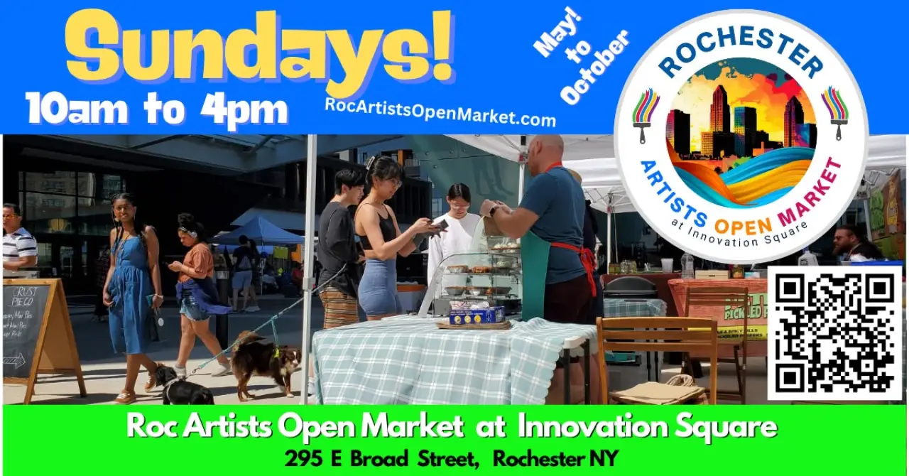 Roc Artist Open Market at Innovation Square