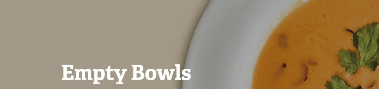 Empty Bowls Event to End Hunger