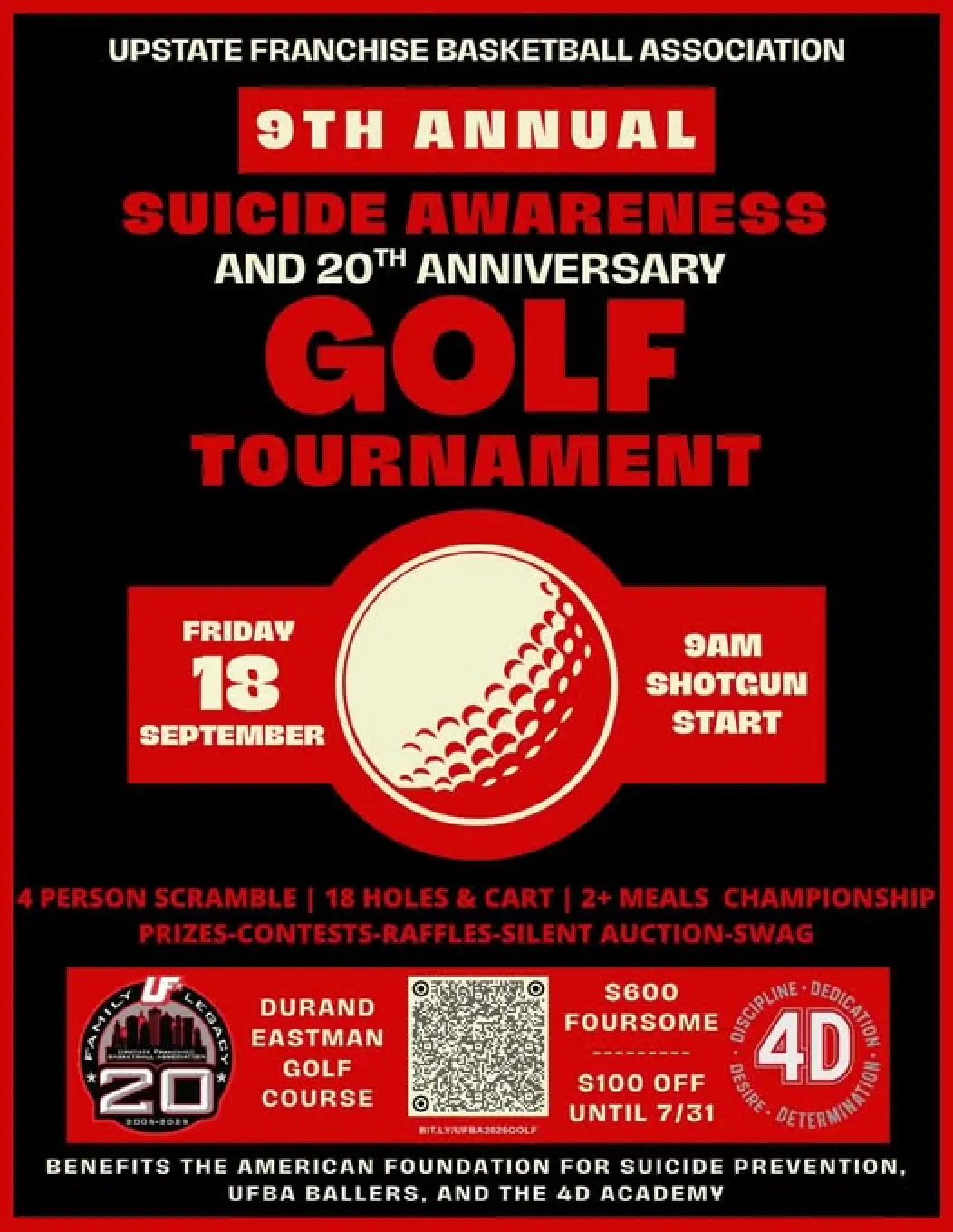 9th Annual Suicide Awareness Golf Tournament