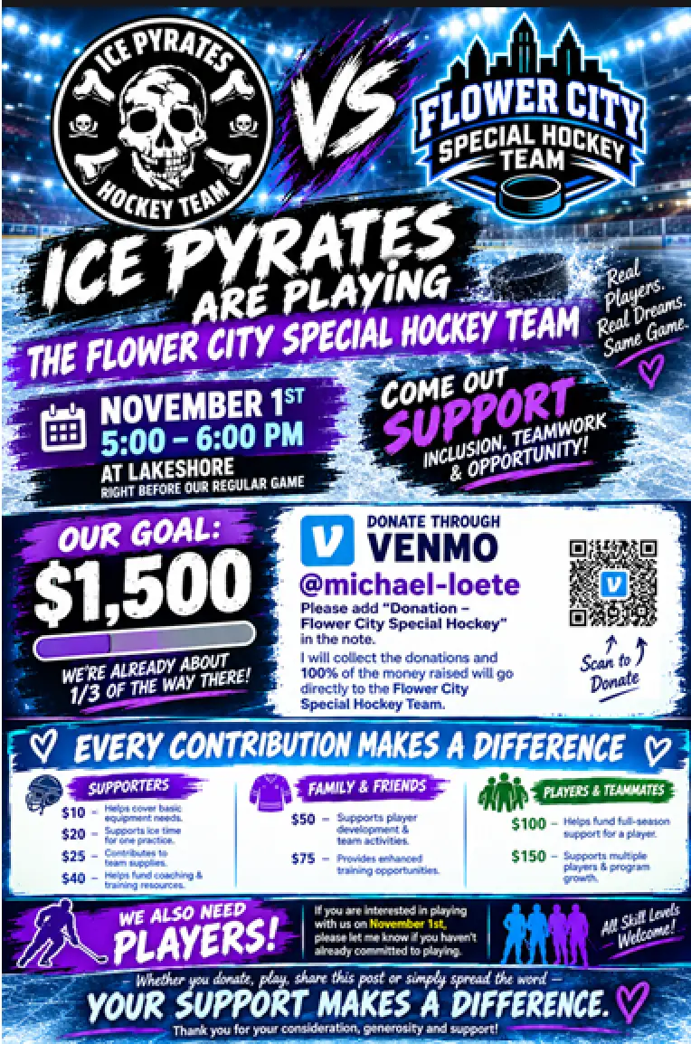 Ice Pyrates Are Playing!