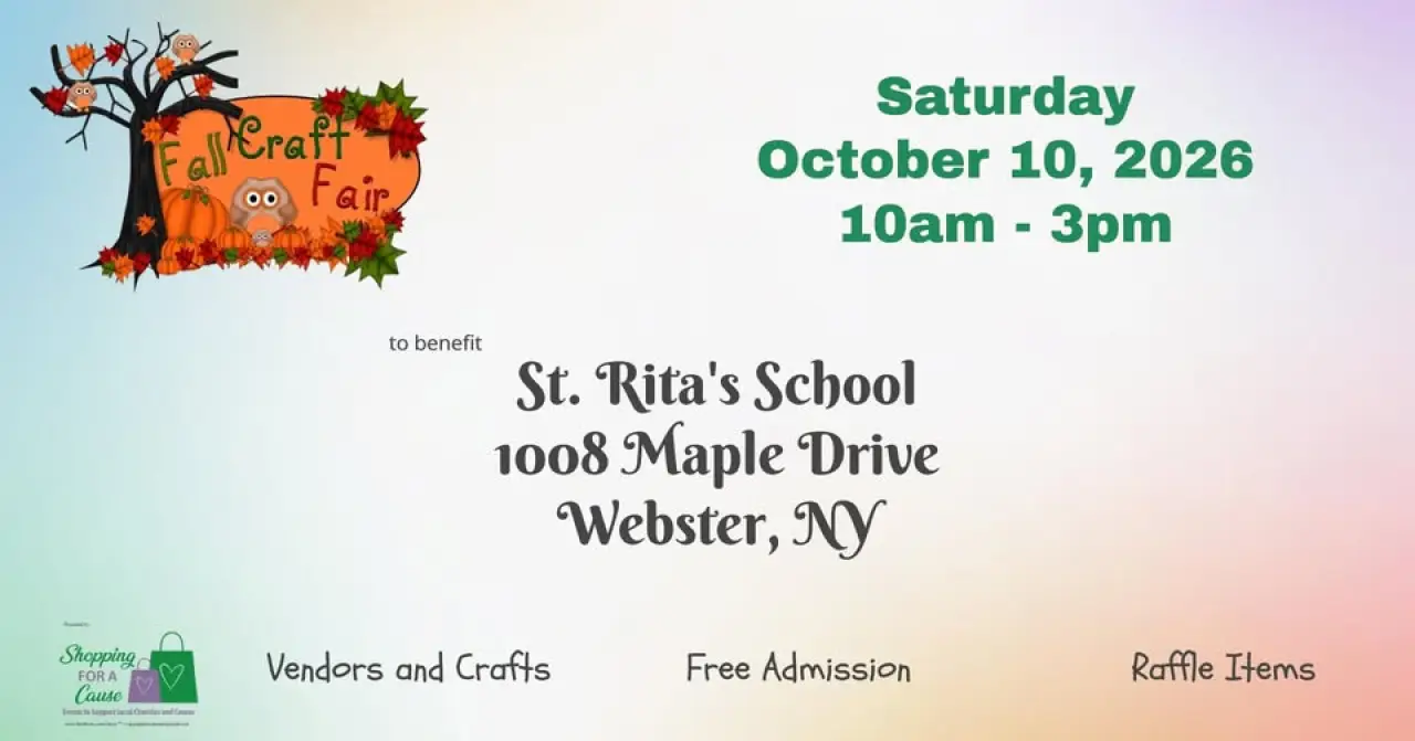 St Rita's Fall Craft and Vendor Sale