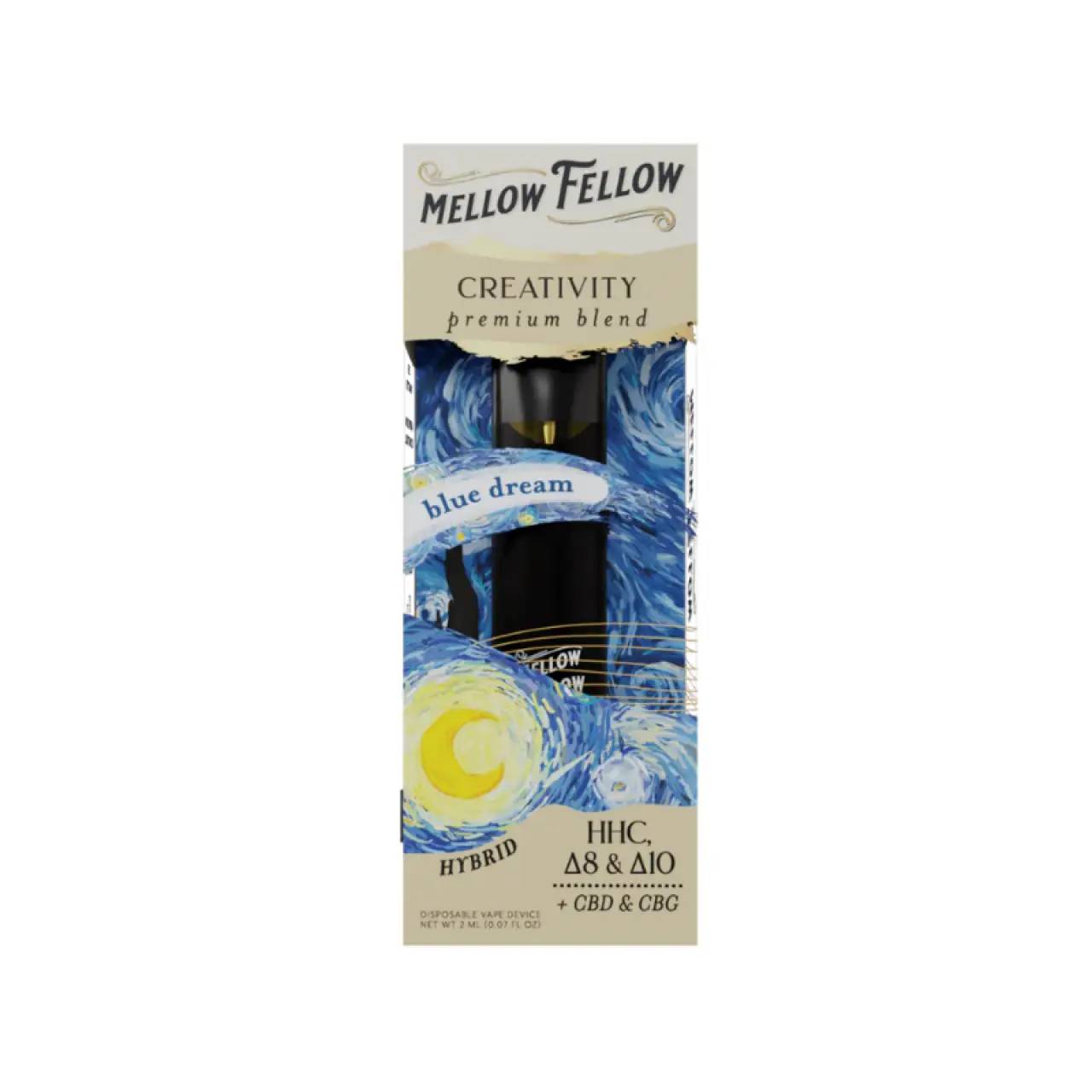 Mellow Fellow - Creativity - Blue Dream - 2mL Vape
