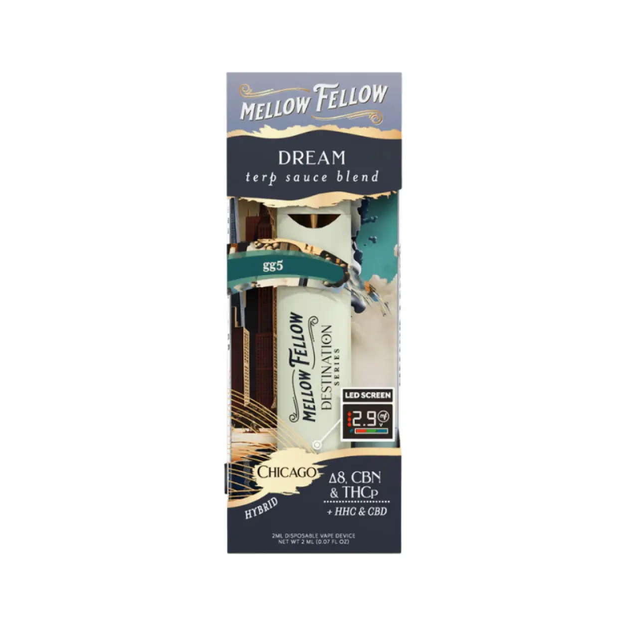 Mellow Fellow - Dream - Chicago - 2mL Vape