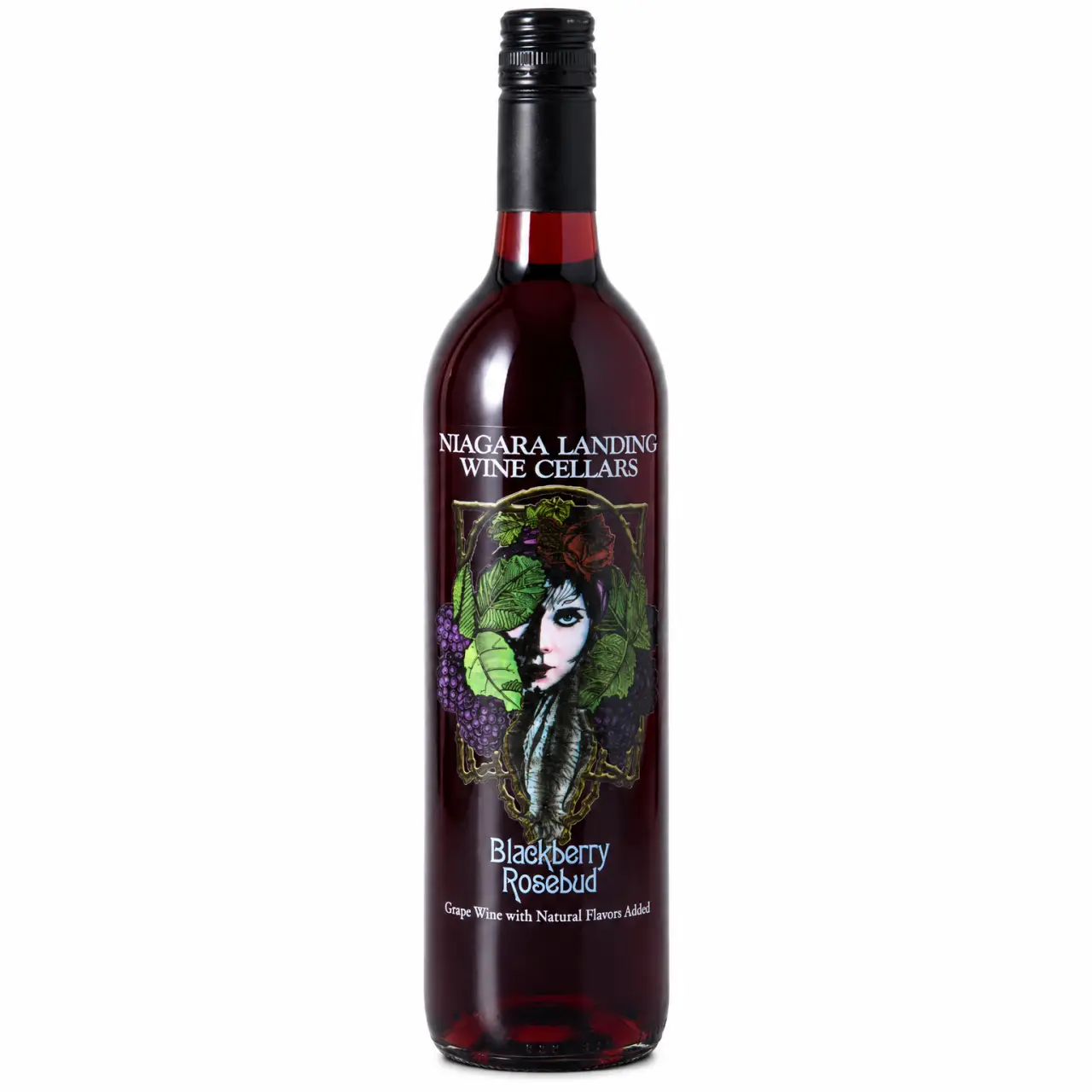 Nia Land Rosebud Blackb 750ml