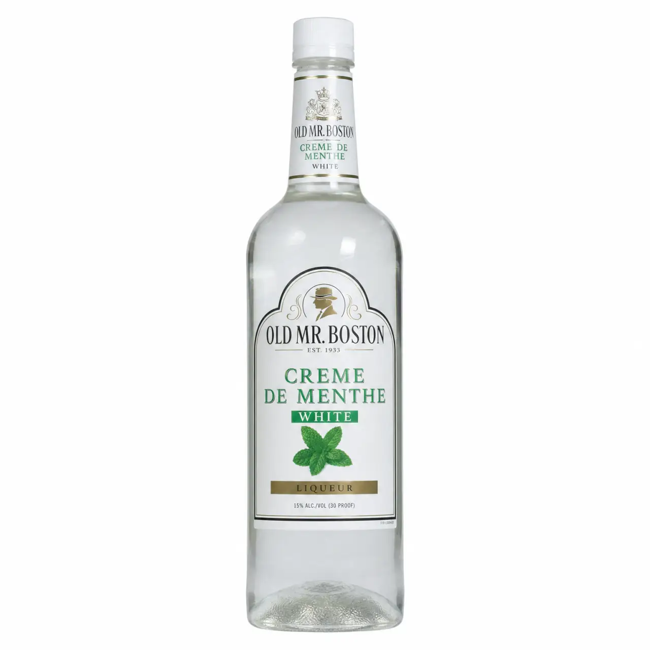 Old Mr. Boston Crème De Menthe White Liqueur 1L
