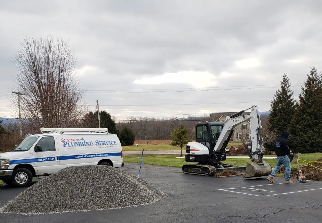Superior Plumbing Service company van