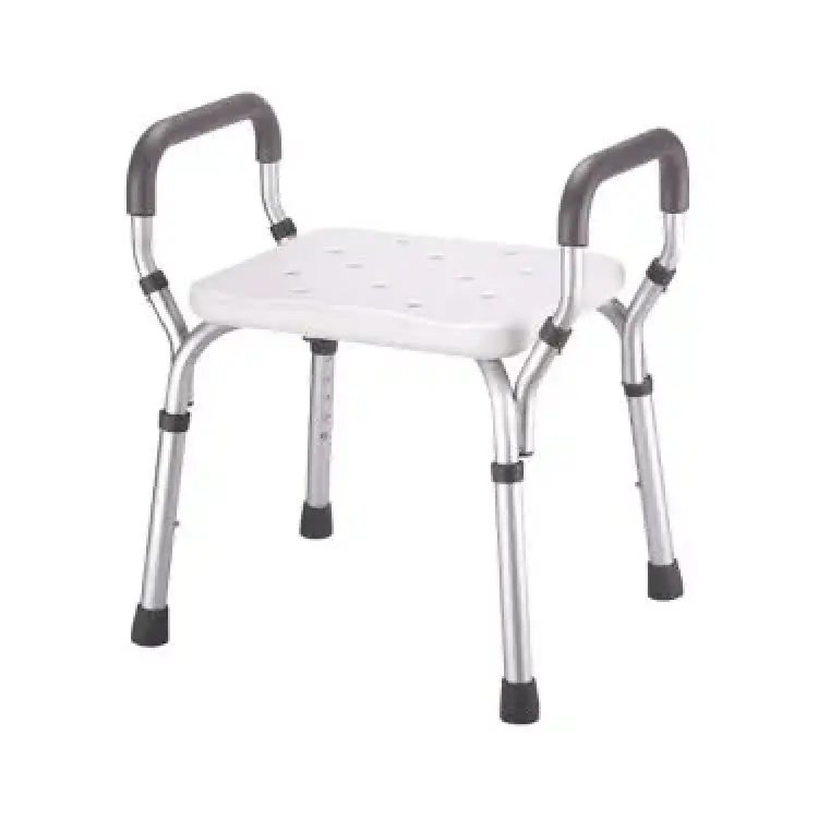 Shower Bench With Padded Removable Arms