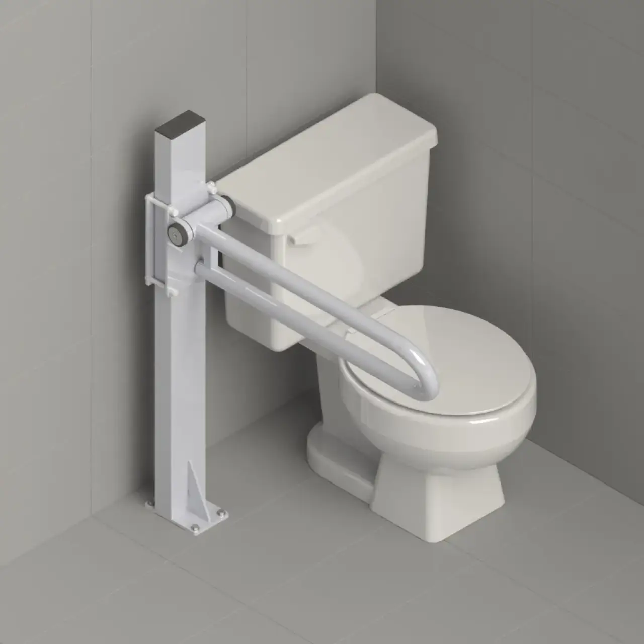 P.T. Rail Floor Mast