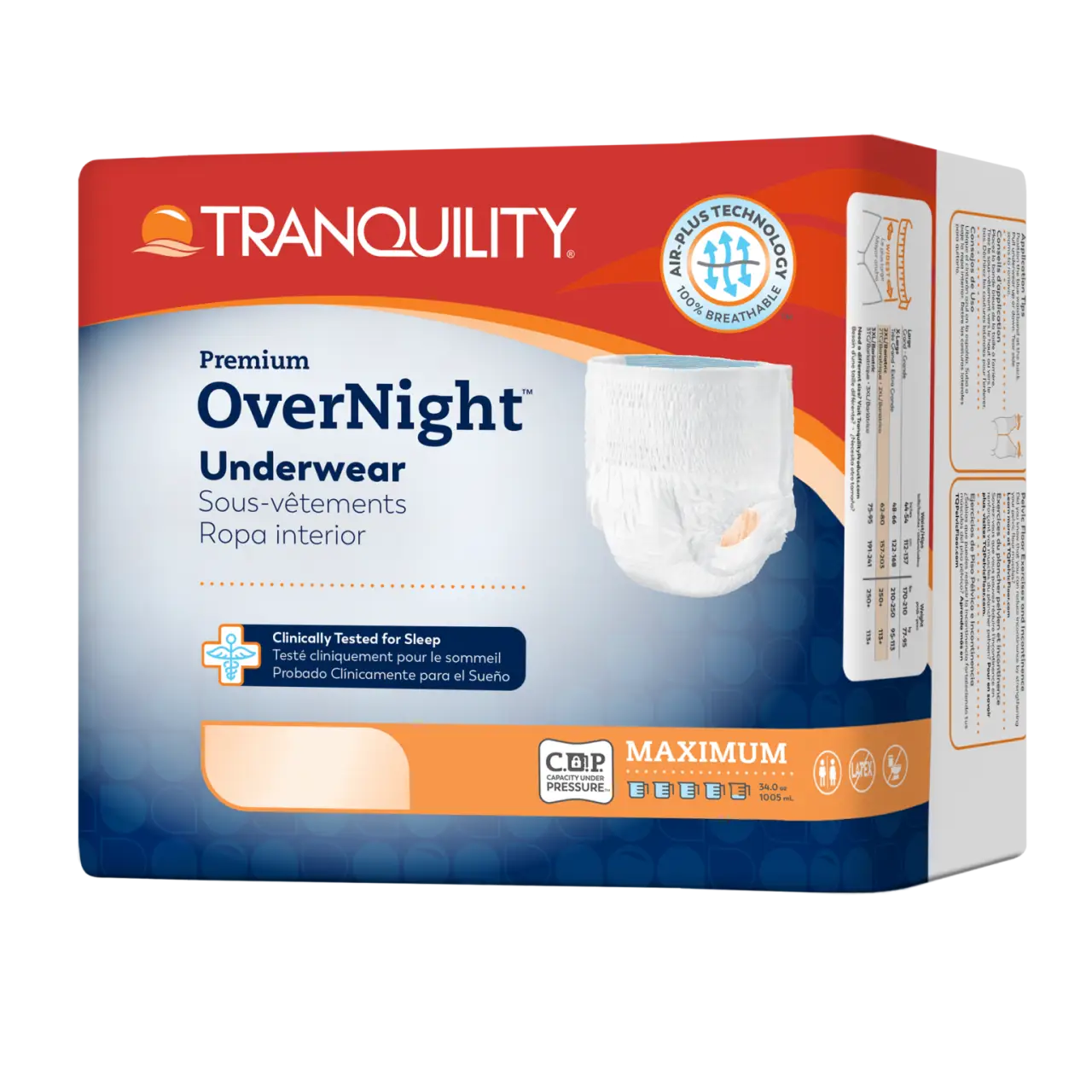 Tranquility Premium OverNight Disposable Absorbent Underwear