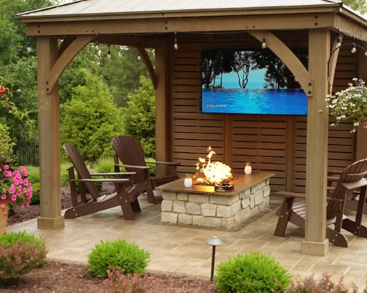 Backyard patio and outdoor remodeling work