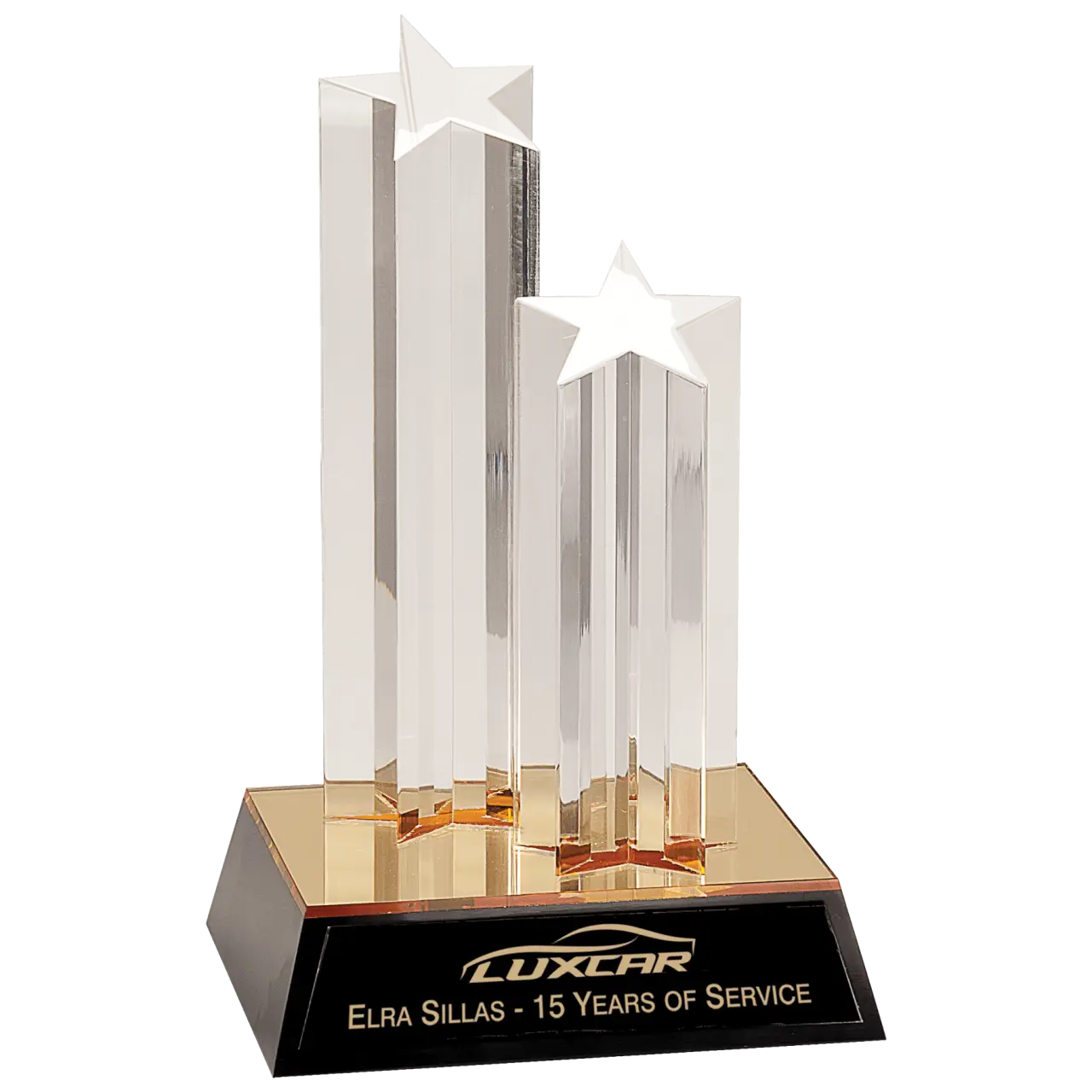 Acrylic Double Star Award