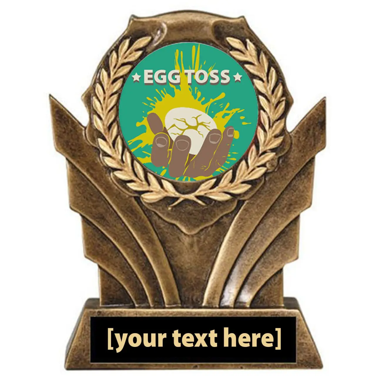Egg Toss Victory Trophy