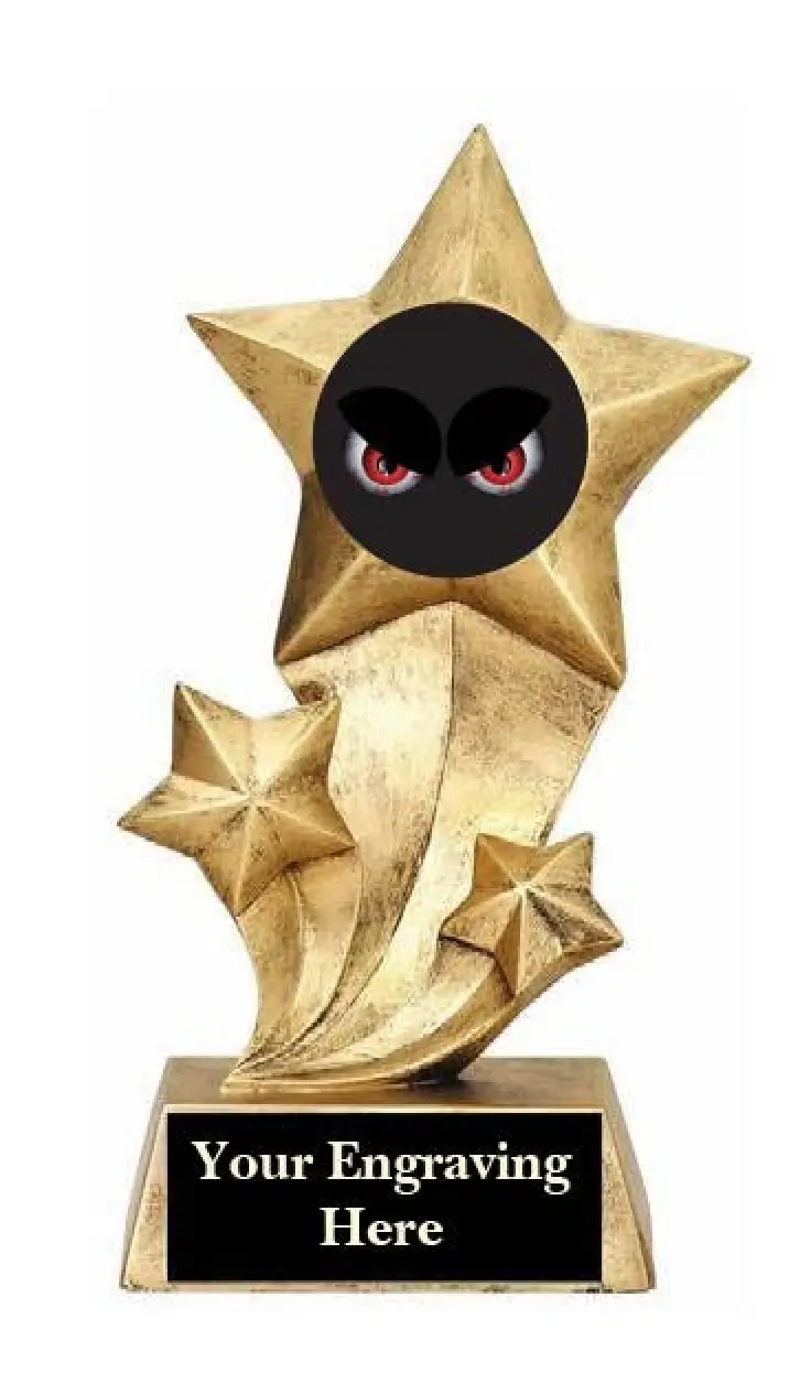 Most Creative Halloween Costume Rising Star Trophy