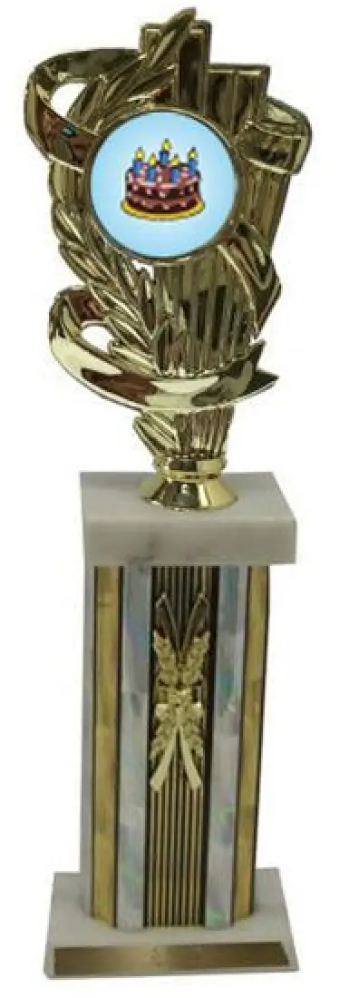 Cake Decorating Large Column Trophies