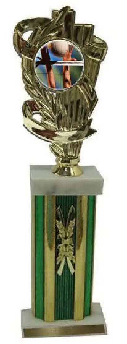 Large Column Volleyball Trophies