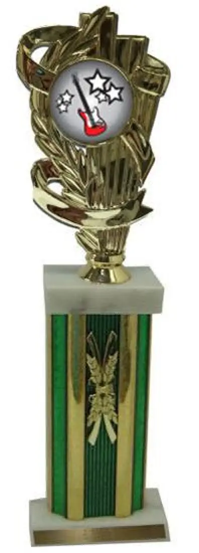 Large Column Guitar Trophies