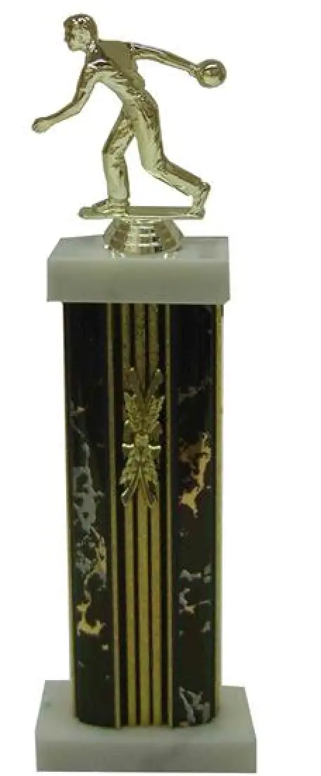 Bowling Column Trophy