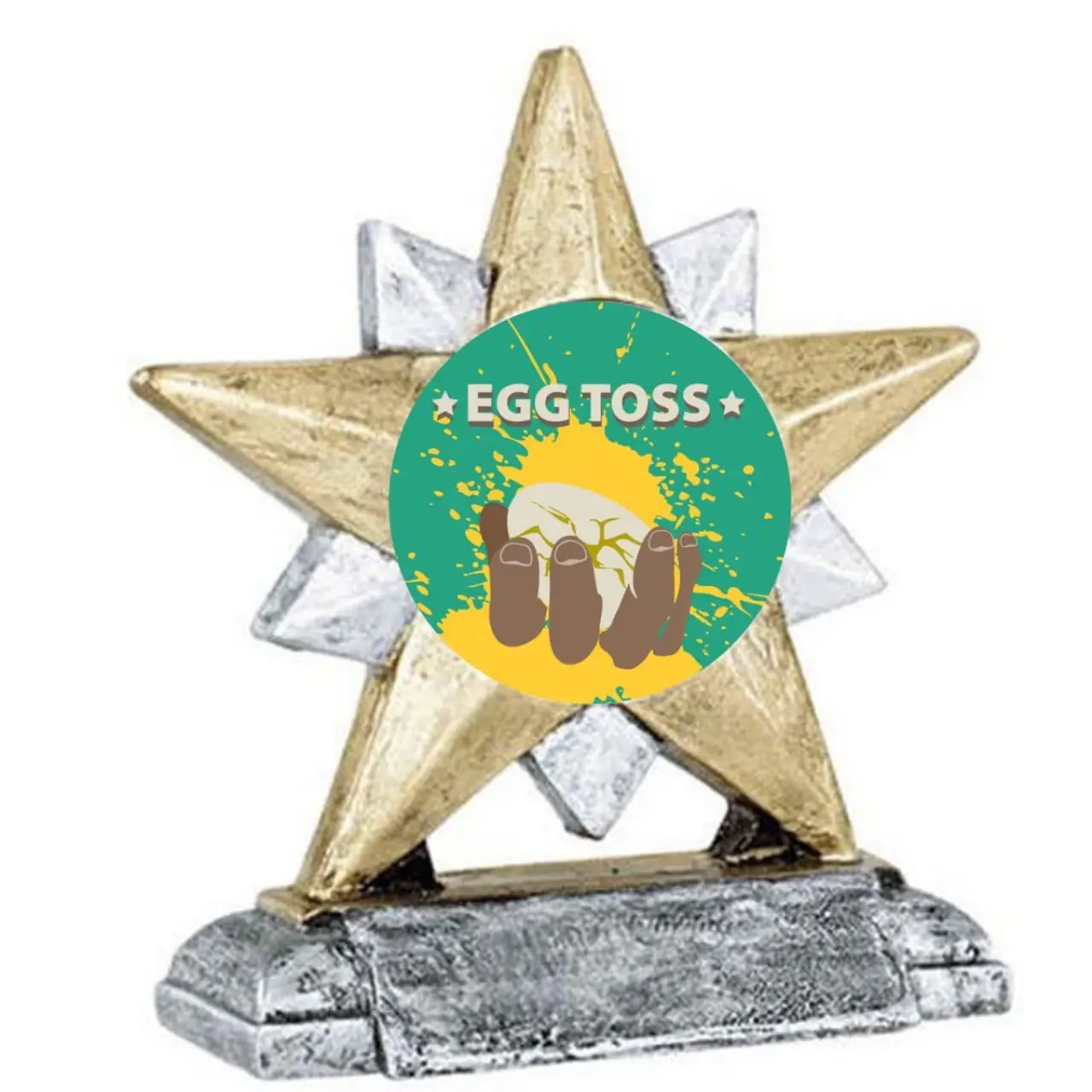 egg toss trophy