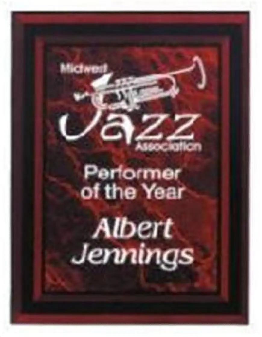 Red Marble Acrylic Plaque