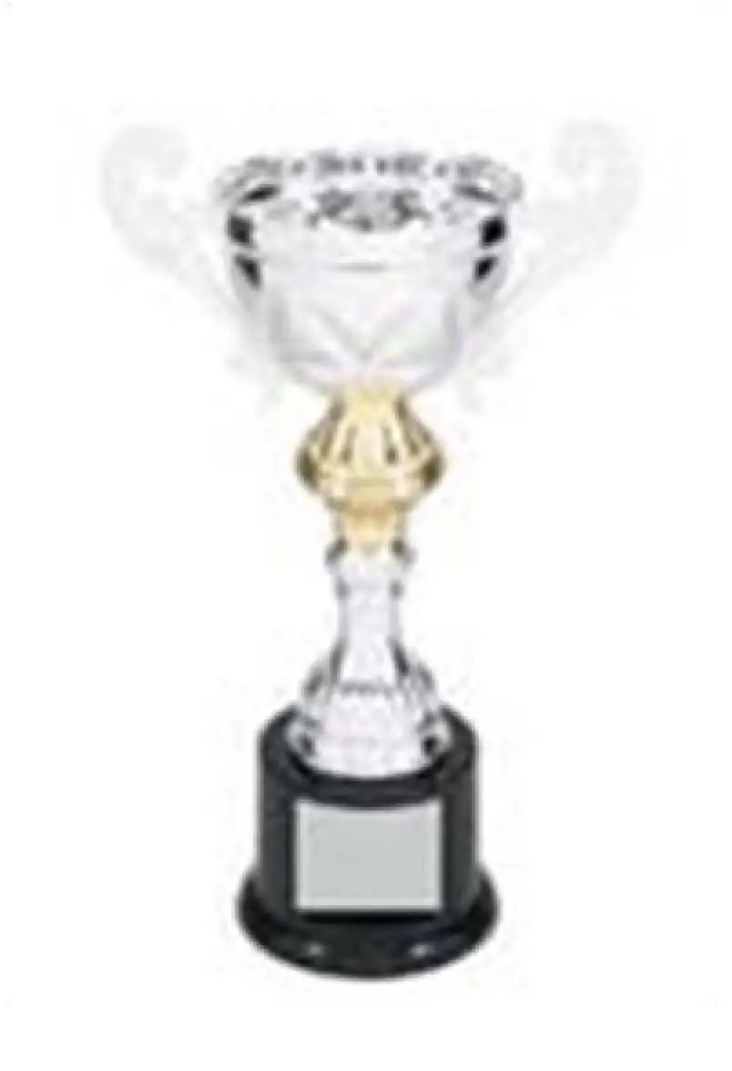 Silver Metal Loving Cup with Handles