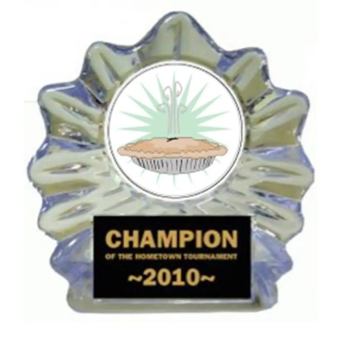 Pie Bake off Ice Flame Award