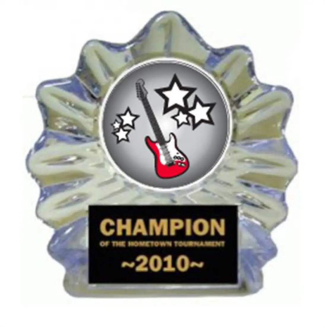 Electric Guitar Ice Flame Award