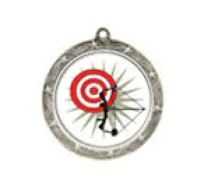Shooting Star Archery Neck Medal
