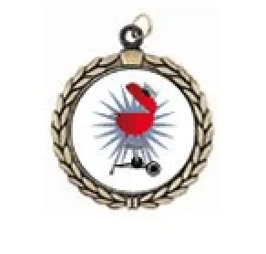 Victory Barbecue Neck Medal