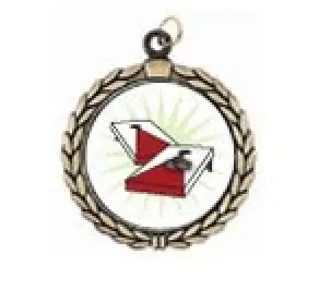 Victory Cornhole Neck Medal