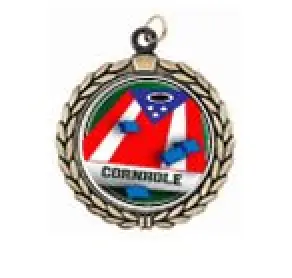 Cornhole Victory Neck Medal