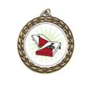 Cornhole Vintage Neck Medal