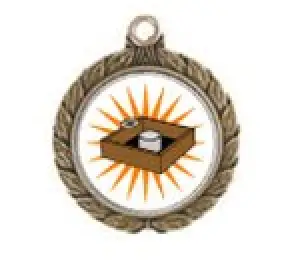 Washer Toss Victorious Neck Medal