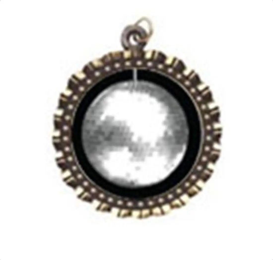 Disco Ball Neck Medal