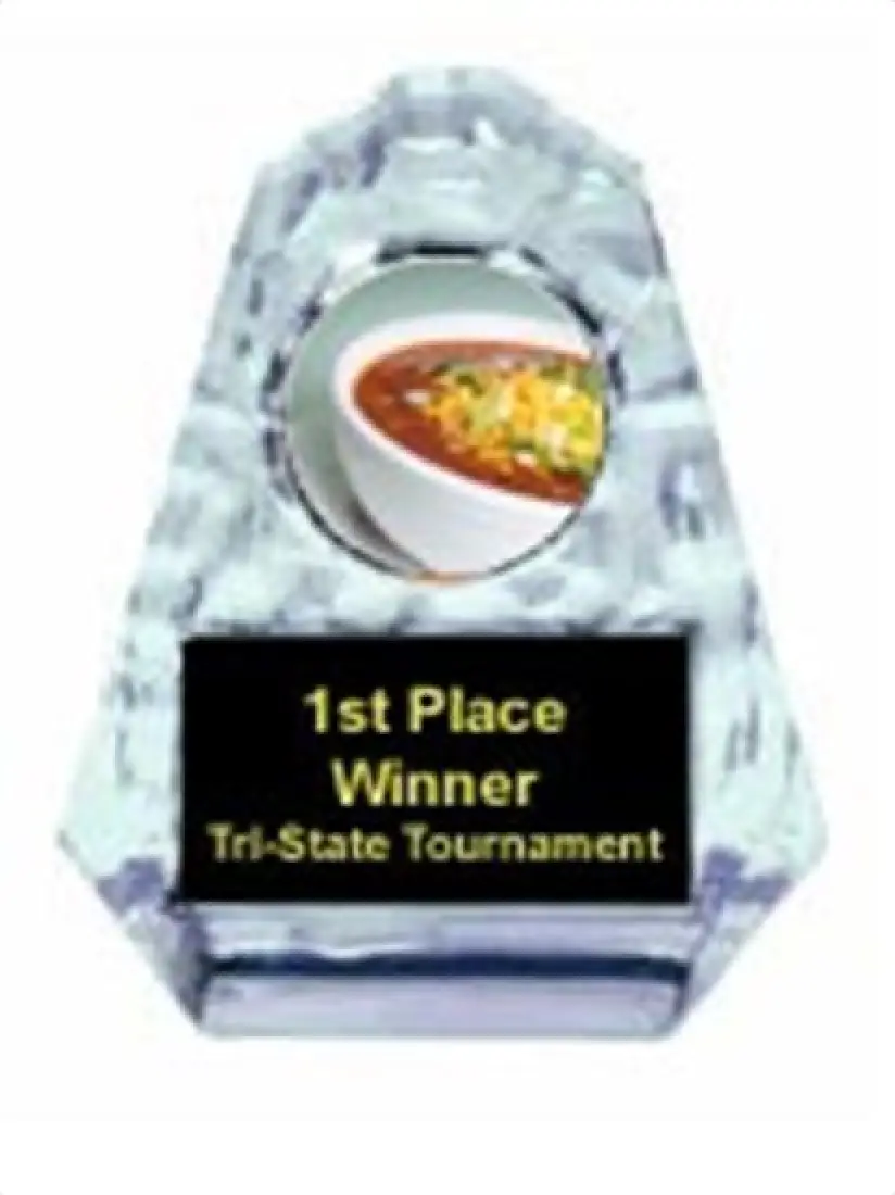 Chili Bowl Cook Off Sculpted Ice Award