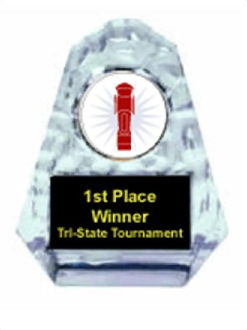 Foosball Sculpted Ice Award