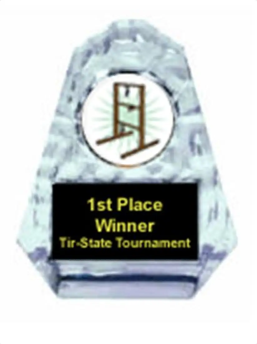 Ladder Golf Sculpted Ice Award